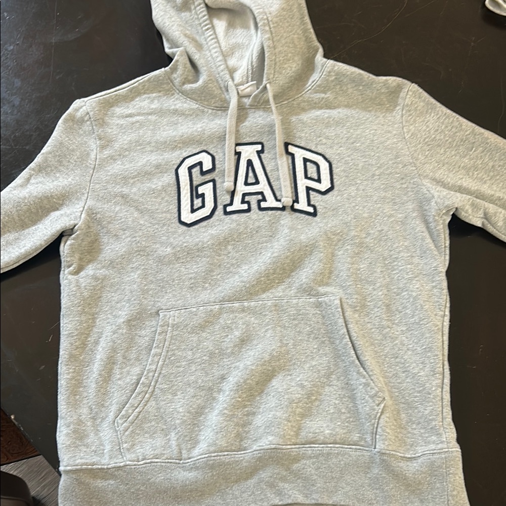 GREY GAP HOODIE 
Size XS